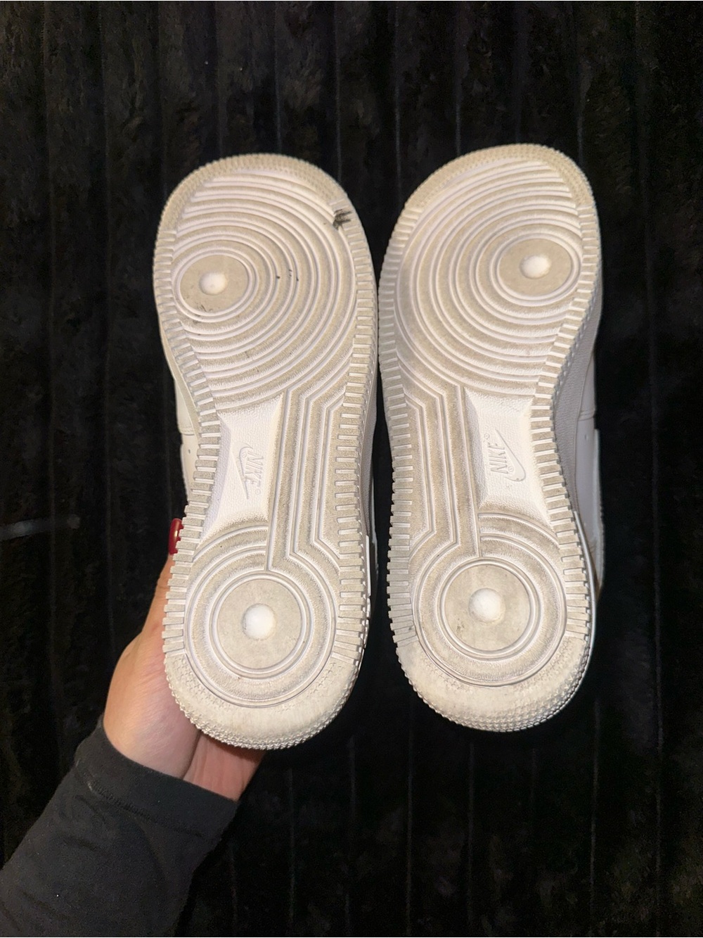 Nike Air Force 1 ‘07 Triple White Sneakers Women’s Size 9.5 - Picture 4 of 4